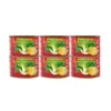 Cải chua 3 Cô Gái, lốc 6 hộp, 140g giá tốt, giao hàng tận nhà